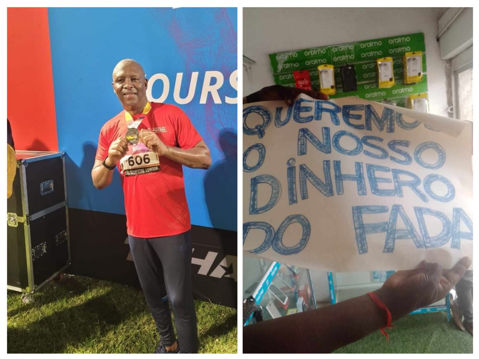 NORBERTO GARCIA COM FADA E O FADA ESTÁ COM PICO NA GARGANTA: ACTIVISTAS PEDEM O DINHEIRO DO FADA