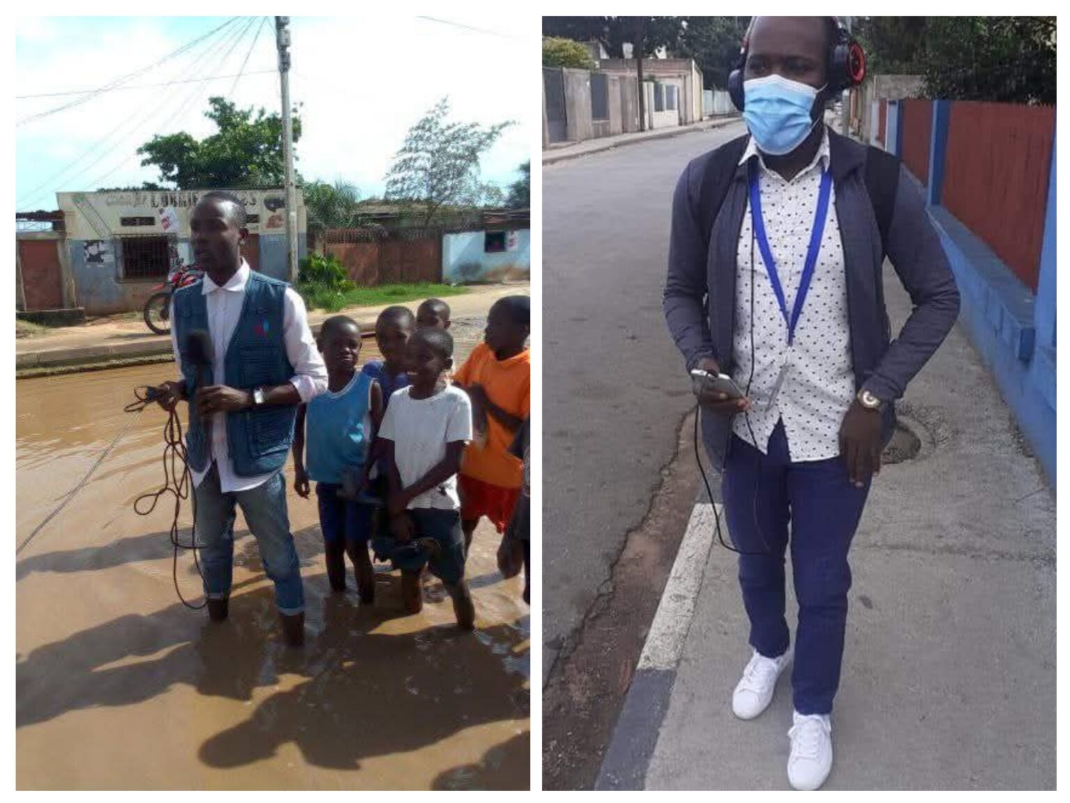 DIRECTOR DA TV MAIOMBE JUBILEU PANDA E REPÓRTER DA TV 8 DETIDOS E LEVADOS EM PARTE INCERTA NA MARCHA DO MEA