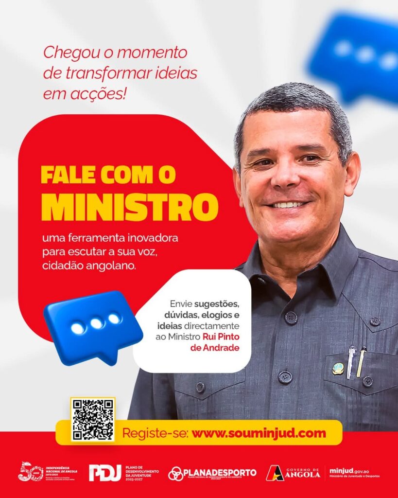 MINISTRO DA JUVENTUDE E DESPORTOS EM ROTA DE COLISÃO COM SECRETÁRIO DE ESTADO PAULO MADEIRA “POR ESTAR ENVOLVIDO EM NEGÓCIOS PRIVADOS”