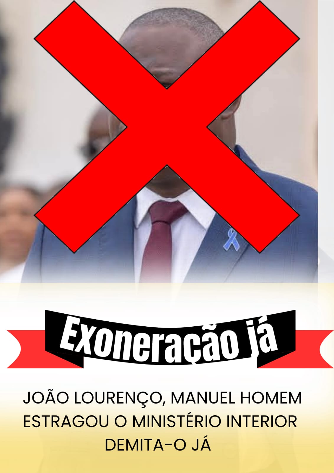 ACTIVISTAS PEDEM AO PRESIDENTE JOÃO LOURENÇO EXONERAÇÃO DE MANUEL HOMEM POR SER DIRIGENTE MAIS INCOMPETENTE QUE O EXECUTIVO JÁ TEVE