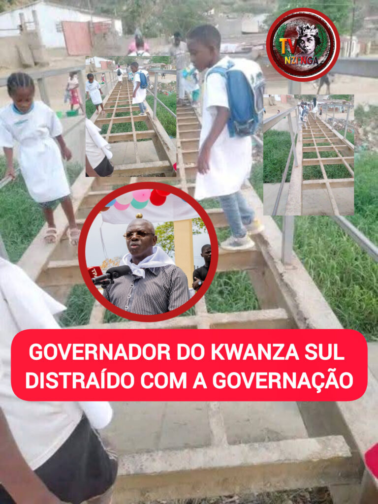 GOVERNADOR DO KWANZA SUL DISTRAÍDO COM A GOVERNAÇÃO