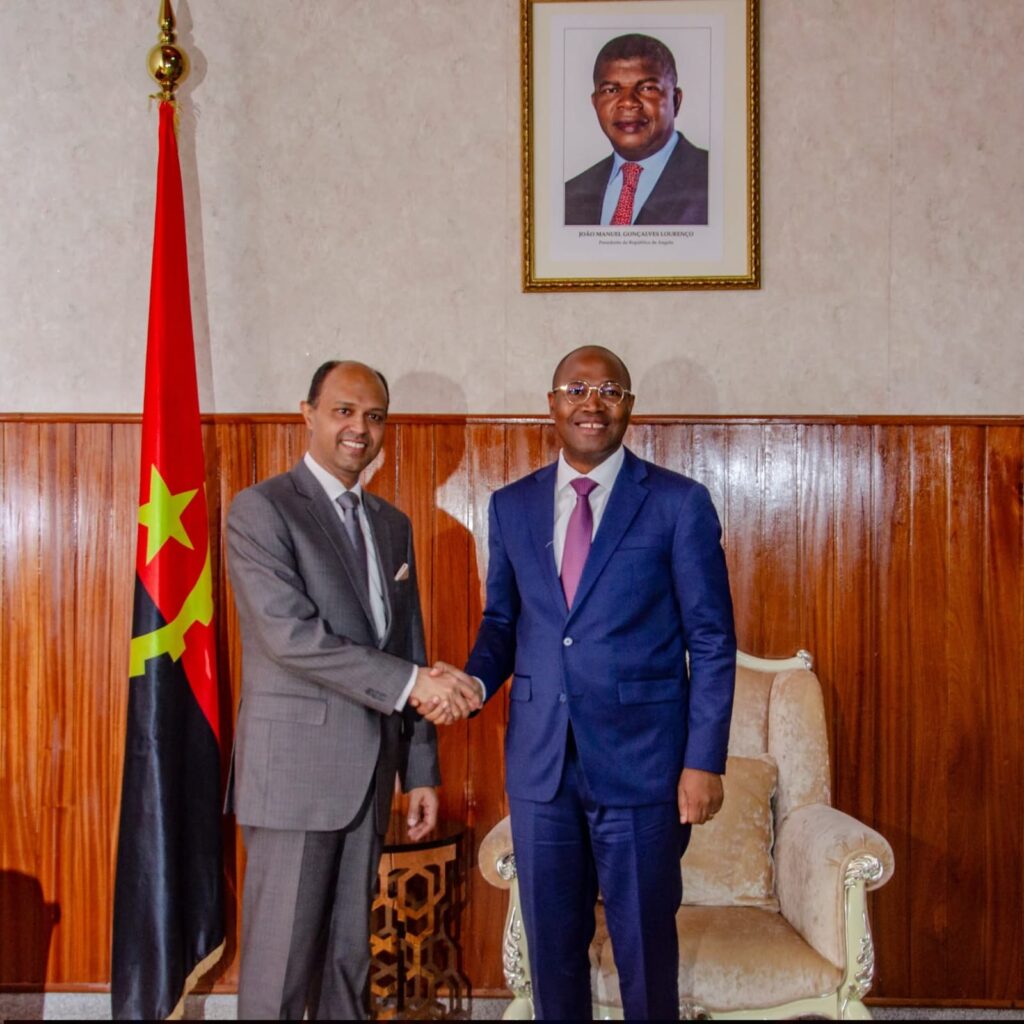 GOVERNADOR RECEBE EMBAIXADOR DA ÍNDIA E APONTA CUANZA NORTE COMO NOVO POLO DE COOPERAÇÃO ECONÓMICA