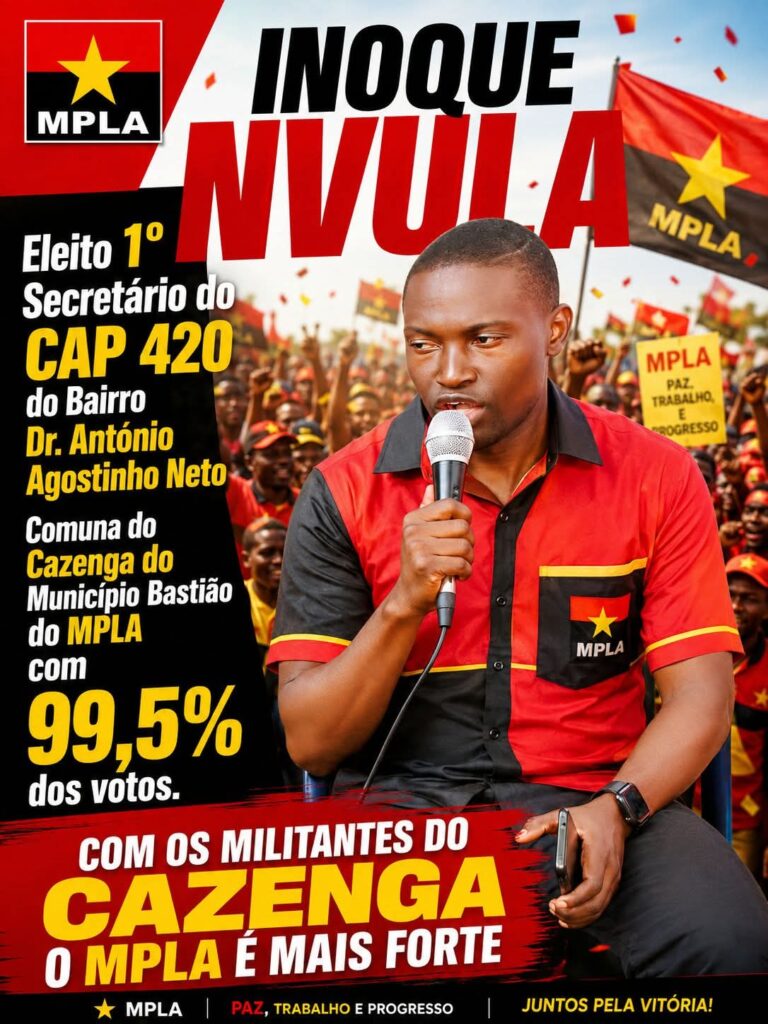 MPLA CAZENGA | MILITANTES SOLICITAM APRESENTAÇÃO DA CANDIDATURA AO JOVEM POLÍTICO PARA O CADEIRÃO DO MUNICÍPIO