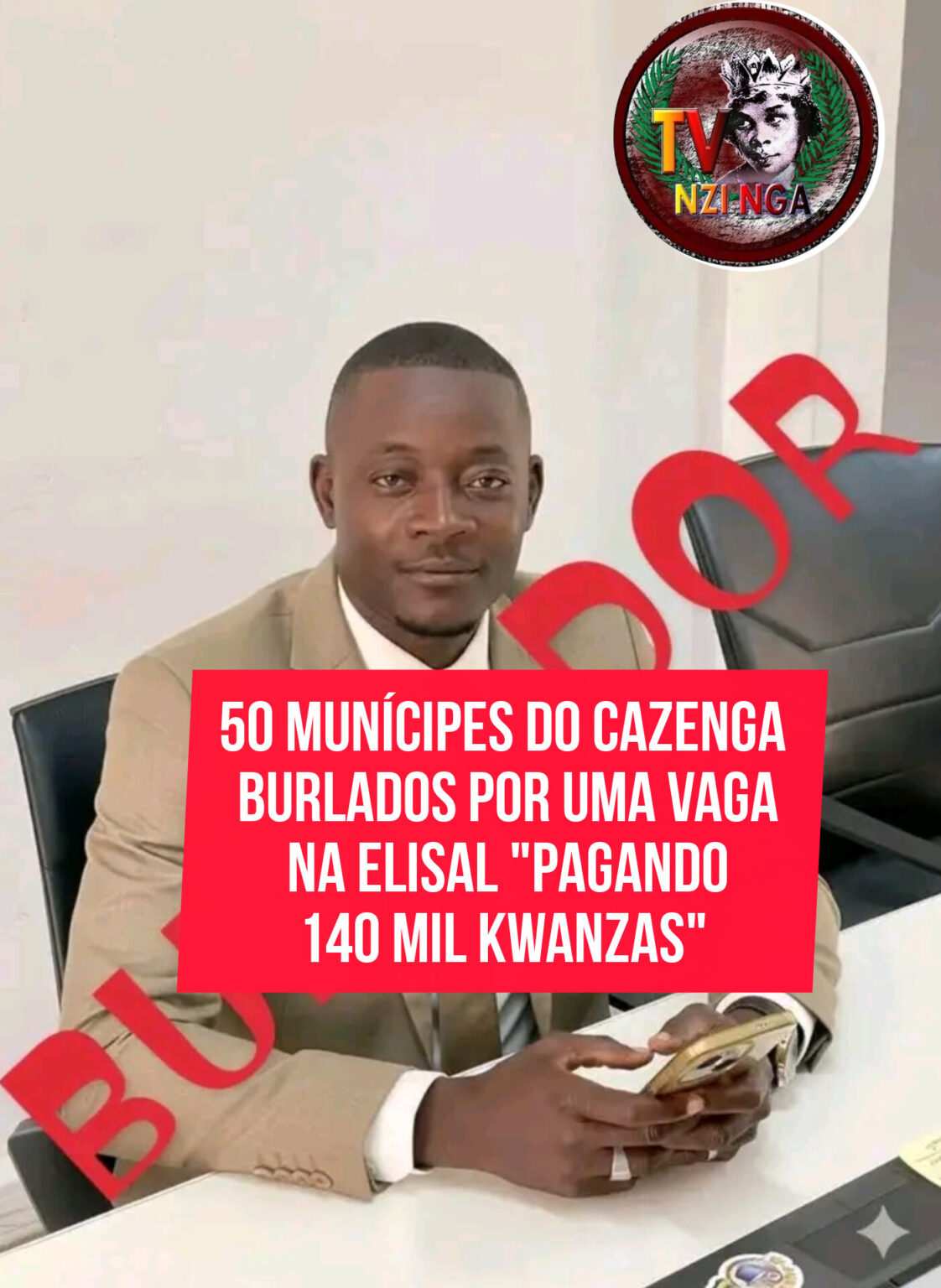 50 MUNÍCIPES DO CAZENGA BURLADOS POR UMA VAGA NA ELISAL “PAGANDO 140 MIL KWANZAS