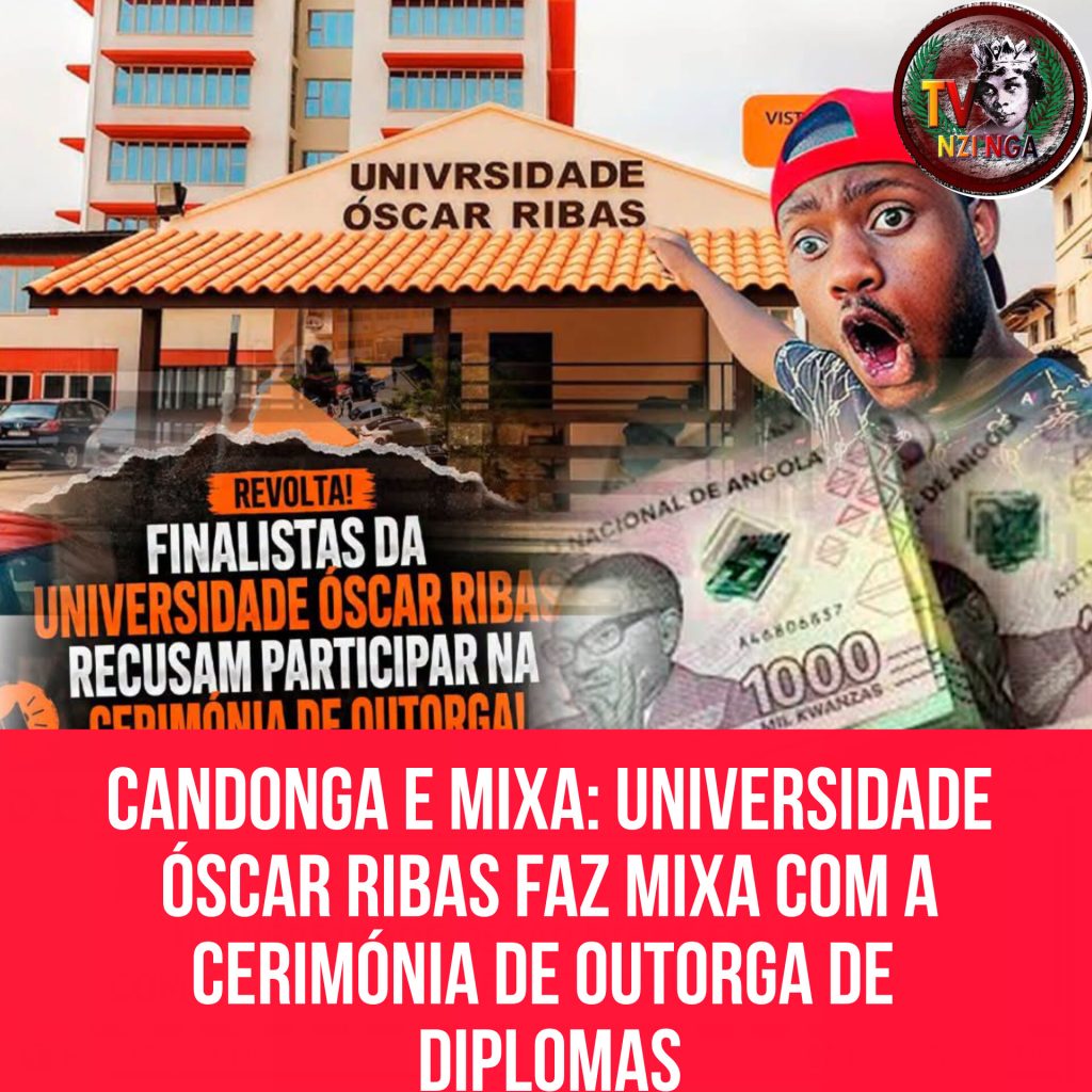 CANDONGA E MIXA: UNIVERSIDADE ÓSCAR RIBAS FAZ MIXA COM A CERIMÓNIA DE OUTORGA DE DIPLOMAS