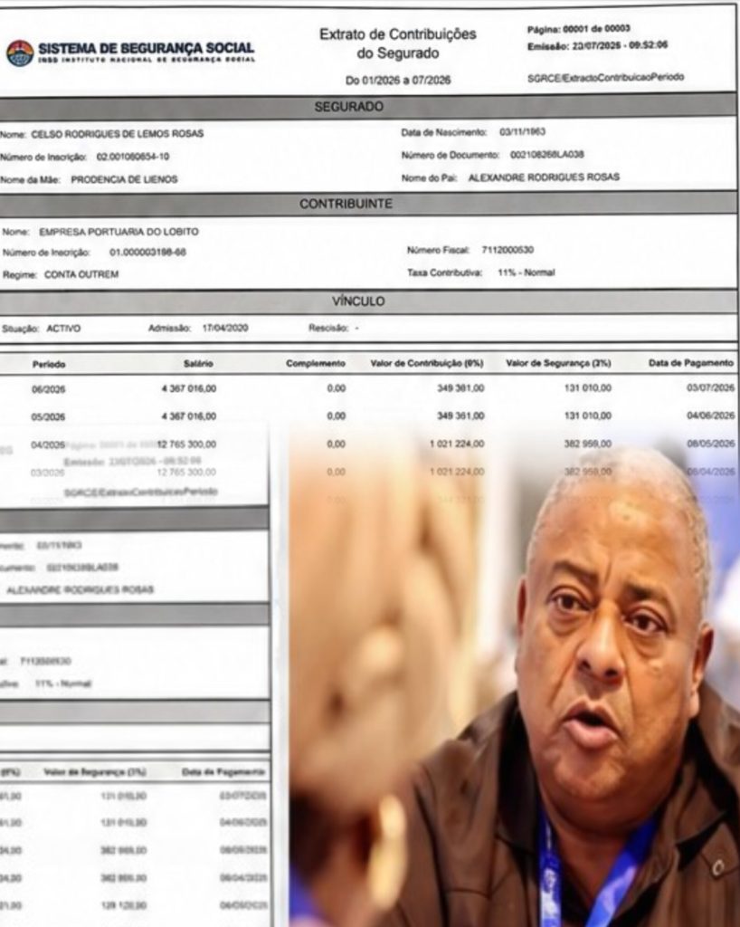 PCA DO PORTO DO LOBITO CELSO ROSA “SÓ QUER SE EMPANTURRAR-SE FINANCEIRAMENTE”: VEJA OS 12 MILHÕES QUE O CONSELHO DA ADMINISTRAÇÃO DECIDIU “LHE ATRIBUIR A REVELIA”
