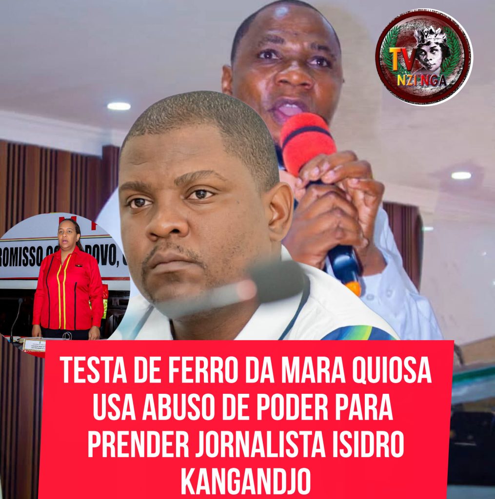 TESTA DE FERRO DA MARA QUIOSA USA ABUSO DE PODER PARA PRENDER DIRECTOR DO FACTOS DIÁRIOS